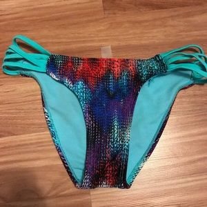 Baby blue bathing suit bottom